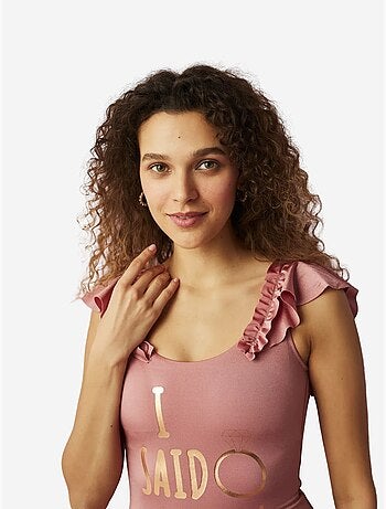 Flore maillot de bain à volants penti