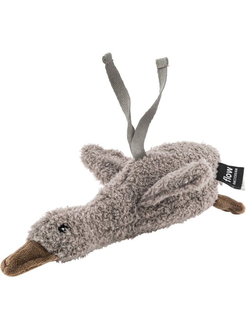 FLOW - Peluche bruit blanc à suspendre Gris - Kiabi