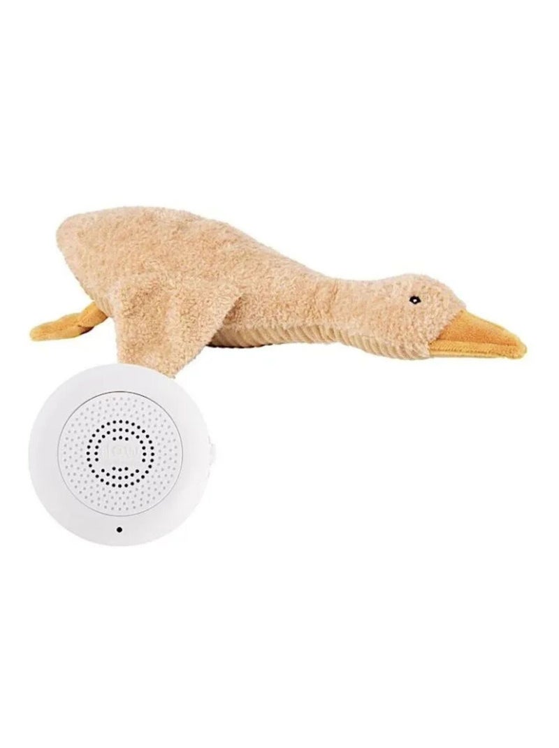 FLOW - Peluche bruit blanc rechargeable Marron - Kiabi