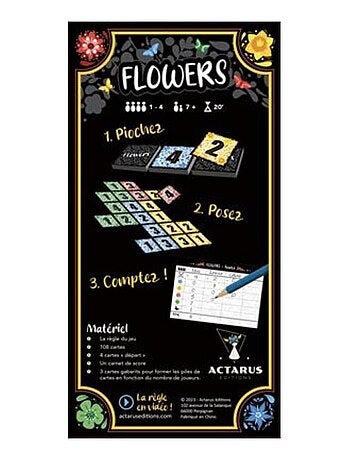 Flowers - Jeu de societe - Actarus edition