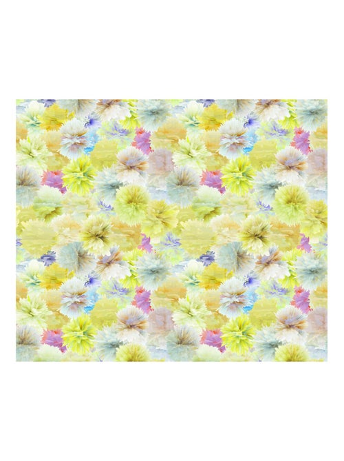 Flowers, rideau imprimés fleurs multicolores 180x160 cm, 2 pièces - Kiabi