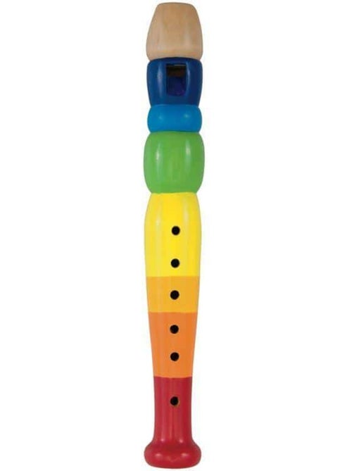 Flûte en bois coloré - Kiabi