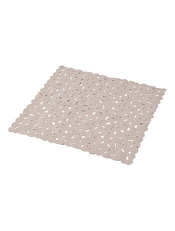 Fond de douche 52x52cm pvc uni taupe