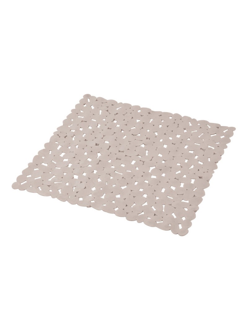 Fond de douche 52x52cm pvc uni taupe Taupe - Kiabi