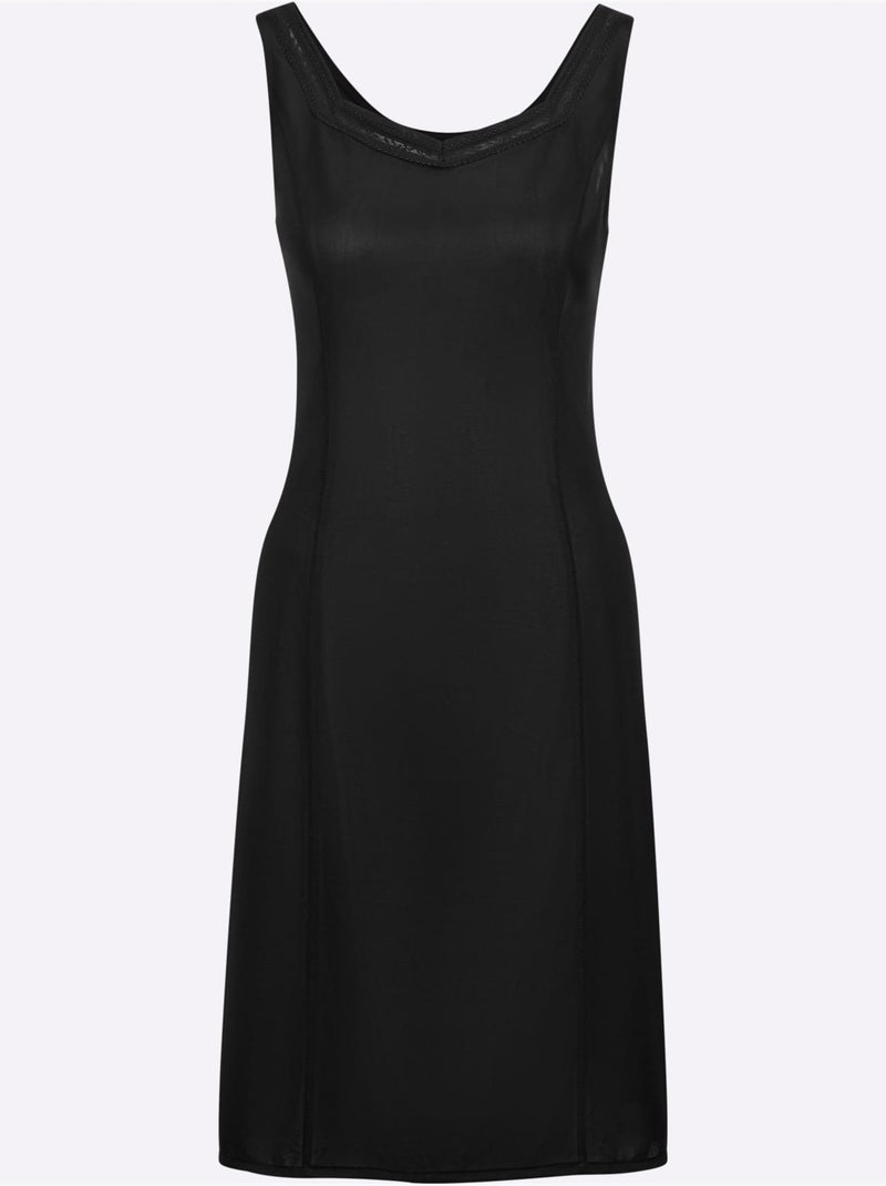 Fond De Robe Antistatique - Taille Standard - Witt Noir - Kiabi