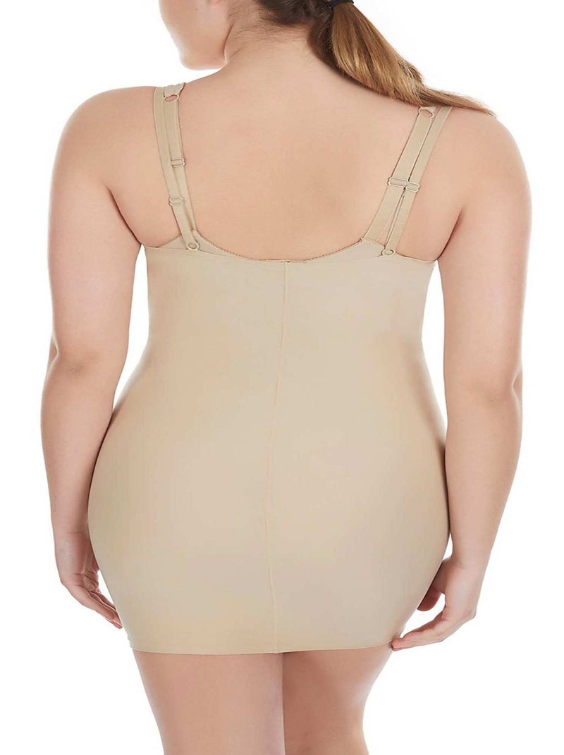 Fond de robe effet lipo Curves Beige - Kiabi