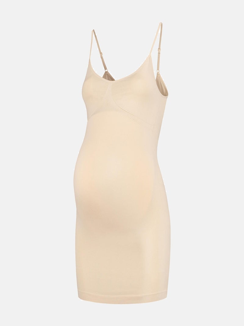 Fond de Robe grossesse (Mamsy) Beige - Kiabi