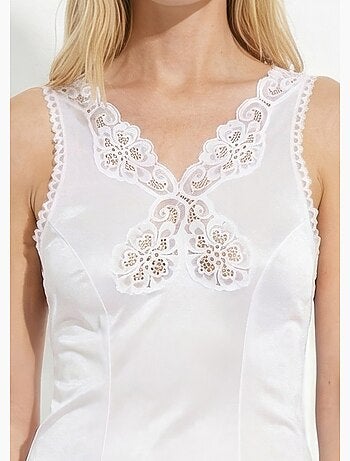 Fond de robe maille satinée 100 cm - Afibel