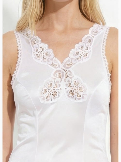 Fond de robe maille satinée 100 cm - Afibel - Kiabi