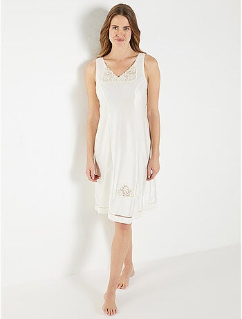 Fond de robe maille satinée 105cm - DAXON