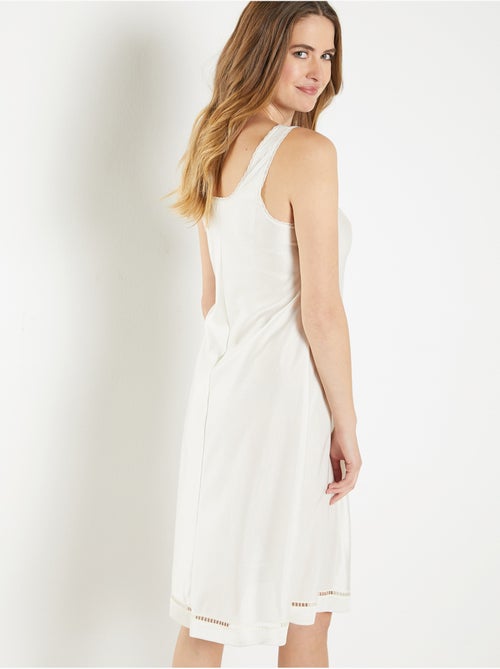 Fond de robe maille satinée 105cm - DAXON - Kiabi