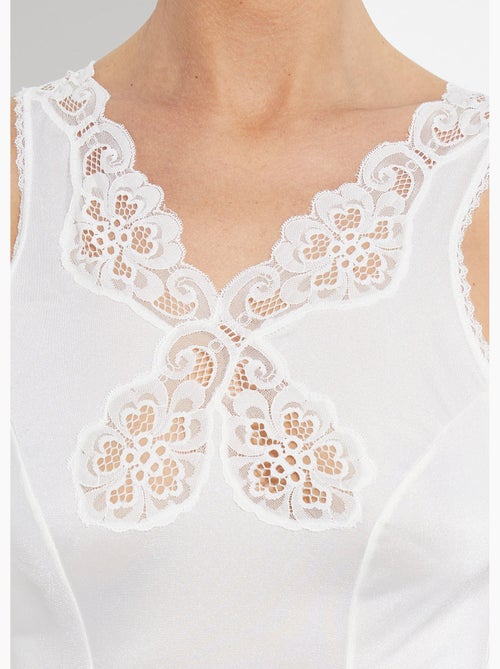 Fond de robe maille satinée 90 cm - Afibel - Kiabi Fond de robe maille satinée 90 cm - Afibel - Kiabi