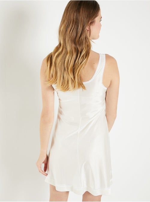 Fond de robe maille satinée 90 cm - DAXON - Kiabi