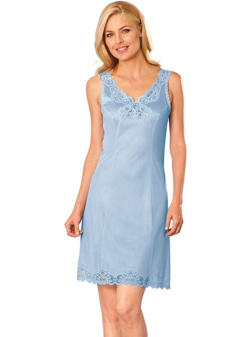 Fond de robe maille satinée 90 cm - Kiabi