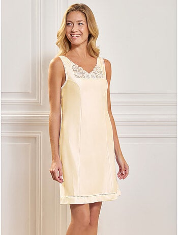 Fond de robe satiné longueur 105 cm - daxon