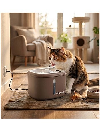 Fontaine a eau finto 2,5l pour chat et petit chien