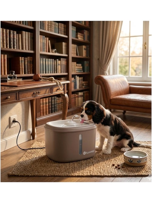 Fontaine a eau finto 2,5l pour chat et petit chien - Kiabi Fontaine a eau finto 2,5l pour chat et petit chien - Kiabi