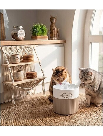 Fontaine a eau mali 2l pour chat et petit chien