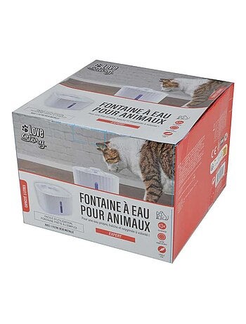 Fontaine à eau pour chien et chat