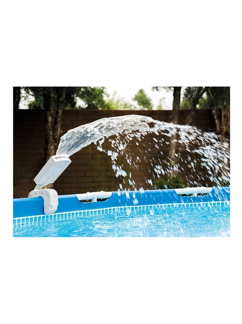 Fontaine de piscine à LED multicolore Pour piscines tubulaire métal - Kiabi