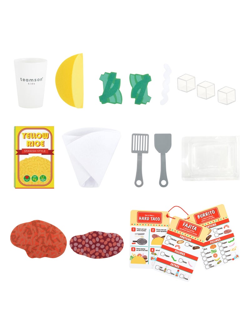 Food Truck en Bois, Cuisine de Jeu pour Enfants, Camion Taco Ludique Multicolore - Kiabi