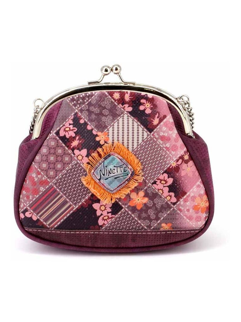 Forever Ninette Bicycle Sac à Bandoulière Retro Chaîne Grand, Bordeaux Bordeaux - Kiabi