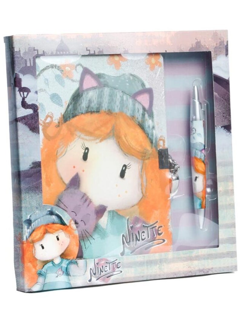 Forever Ninette Cute Coffret Cadeau Journal Cadenas et Stylo, Multicolore Multicolore - Kiabi