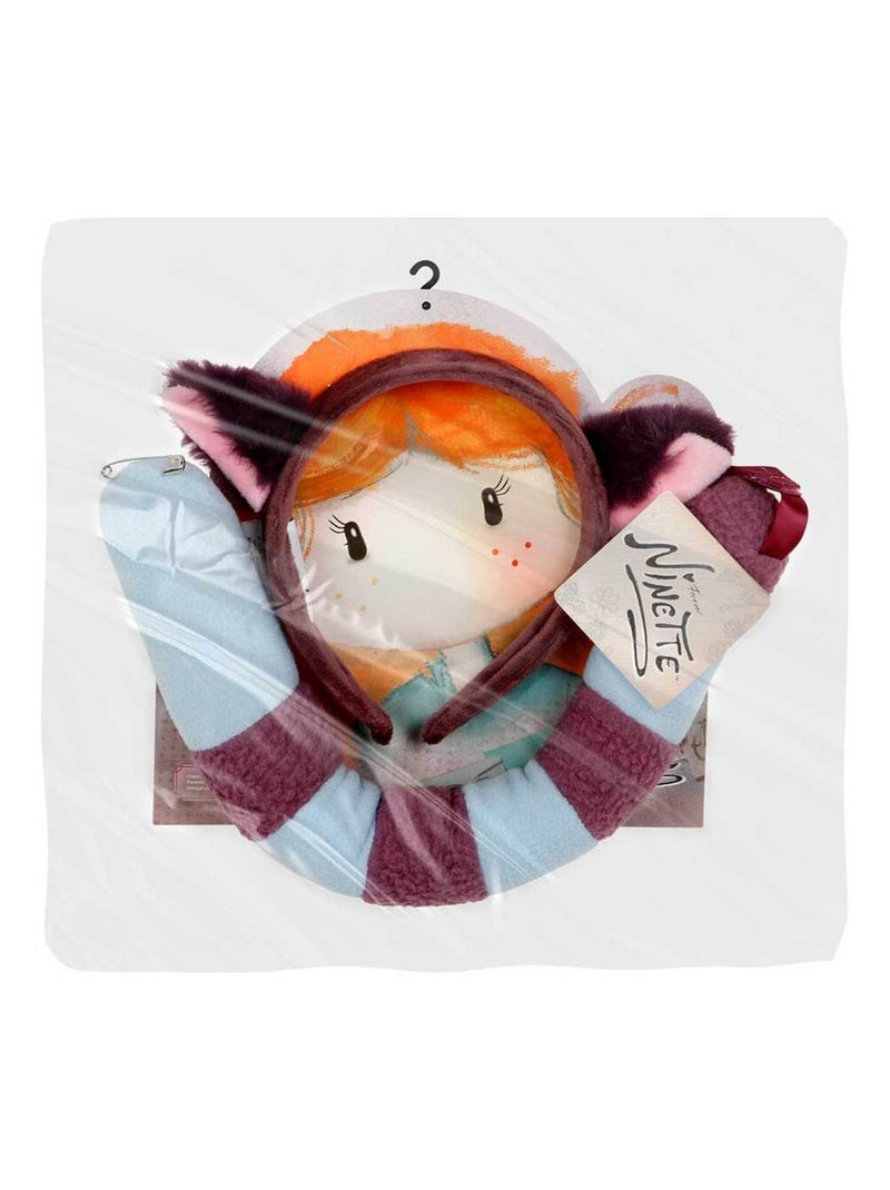 Forever Ninette Original Ensemble Serre-tête et Queue, Multicolore Multicolore - Kiabi