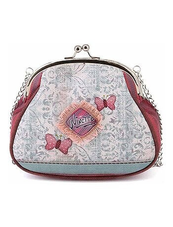 Forever Ninette Swing Sac à Bandoulière Retro Chaîne Grand, Multicolore