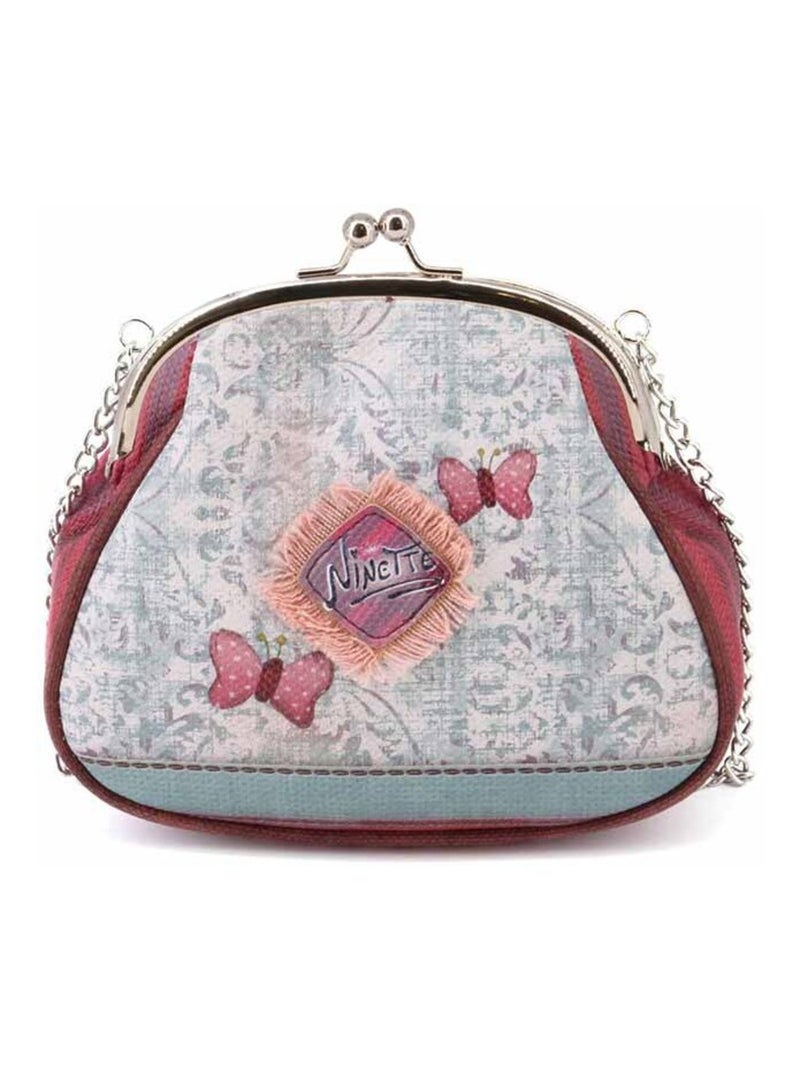 Forever Ninette Swing Sac à Bandoulière Retro Chaîne Grand, Multicolore Multicolore - Kiabi