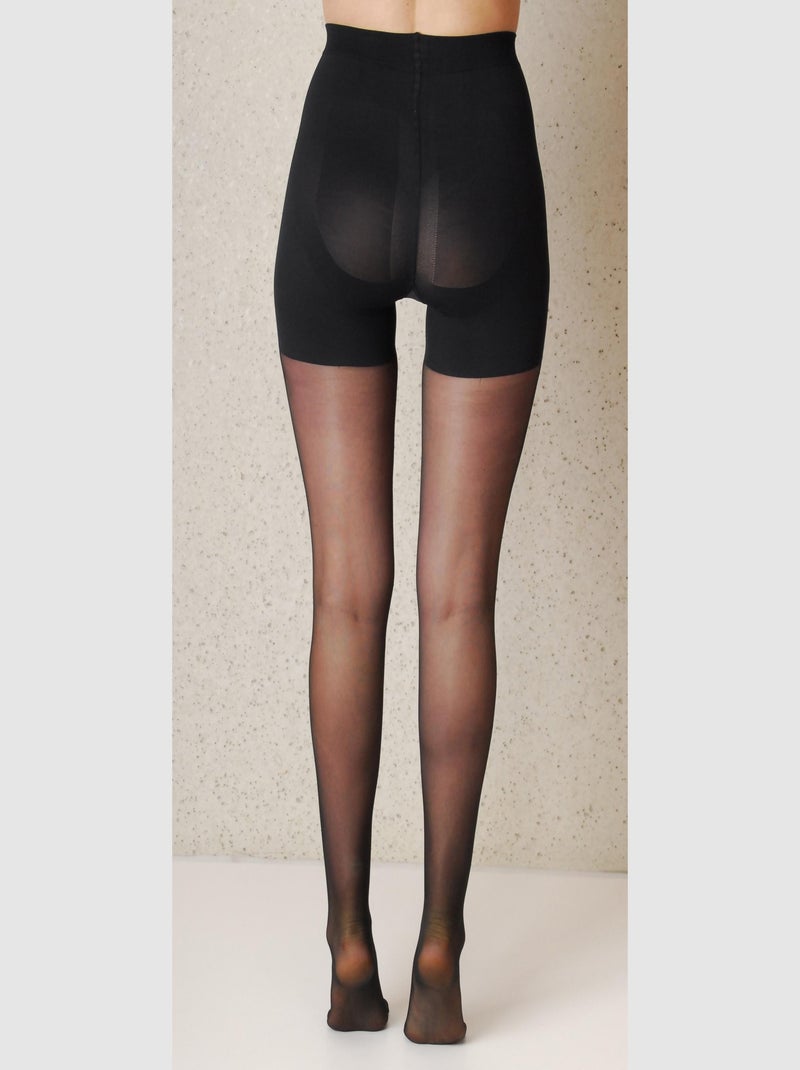 Form Up 50den  Opaque Matte Collant  amincissant et modelant. Noir - Kiabi