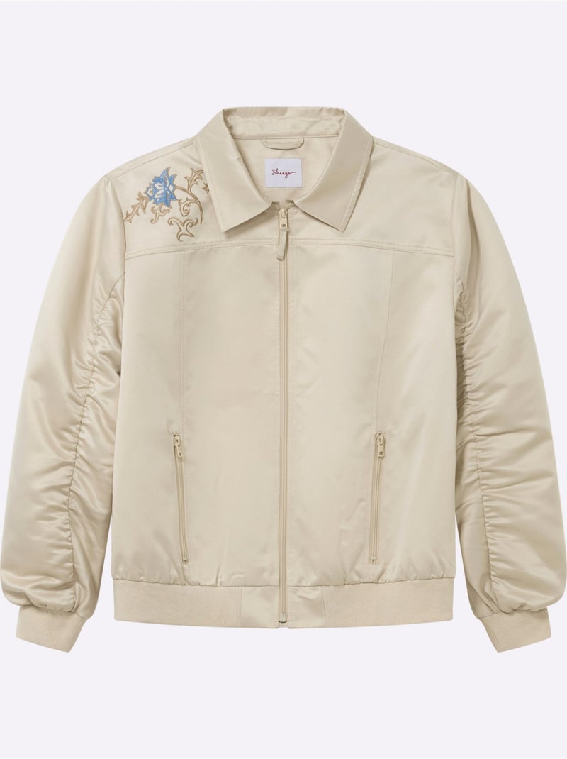 Forme Blouson Tendance - Taille Standard - Sheego Sable - Kiabi