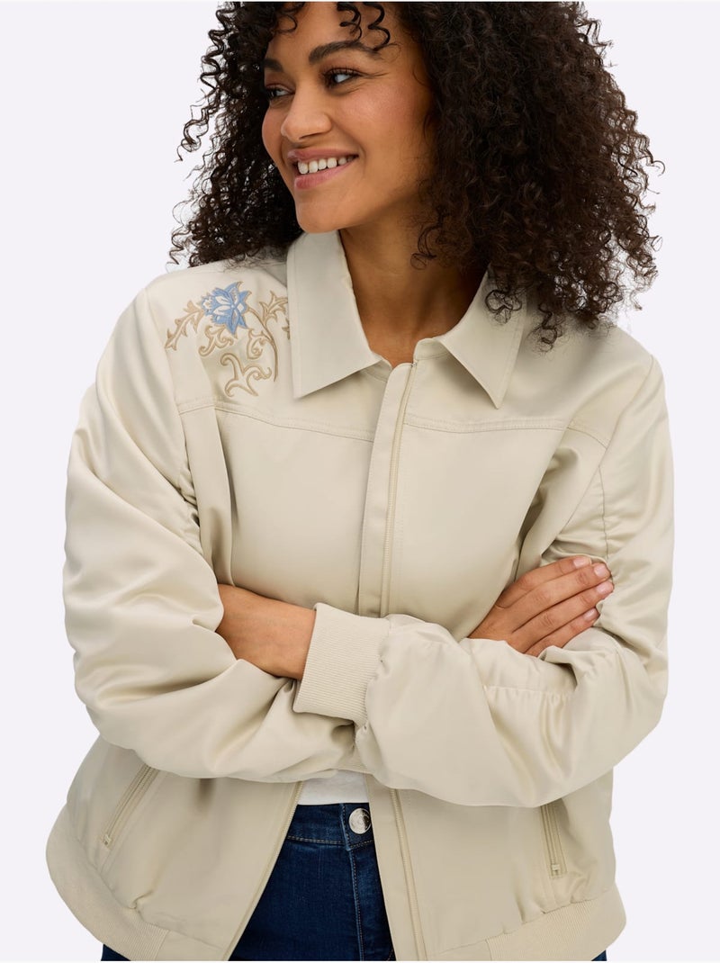 Forme Blouson Tendance - Taille Standard - Sheego Sable - Kiabi