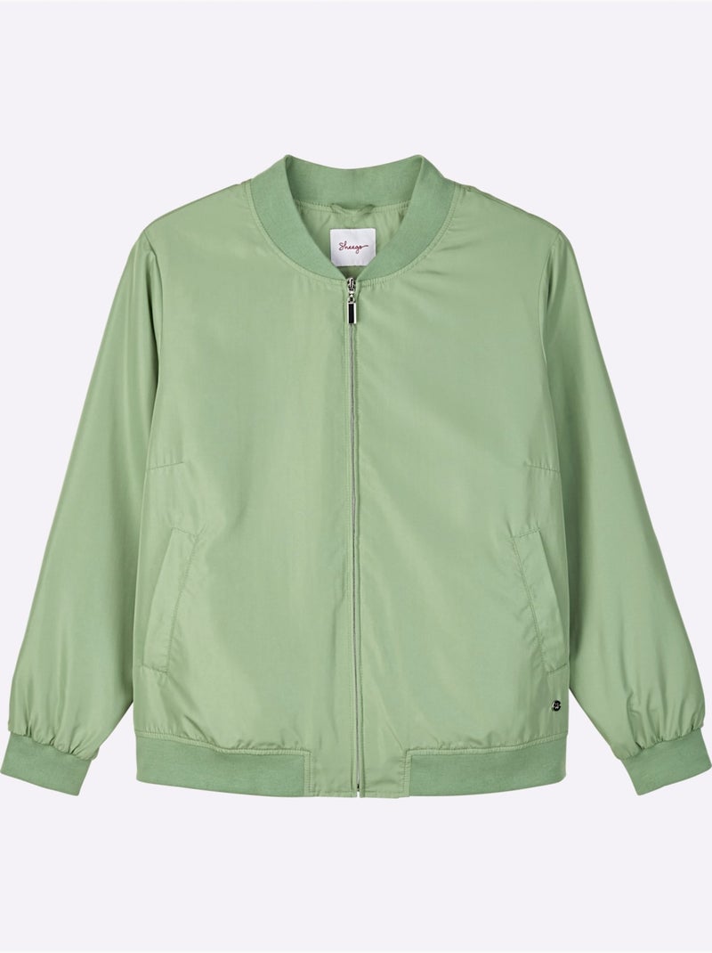 Forme Blouson Tendance - Taille Standard - Sheego Vert eucalyptus - Kiabi