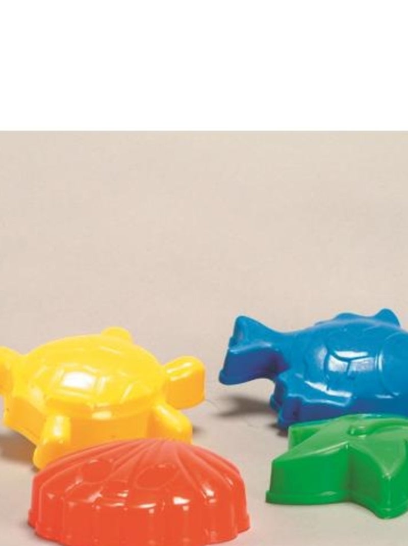 Formes de sable, 4 pièces Multicolore - Kiabi