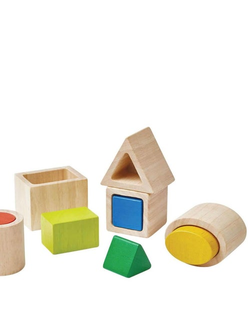 Formes géométriques à imbriquer (méthode Montessori) - Kiabi