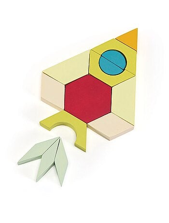 Formes géométriques mosaïque 125 pcs