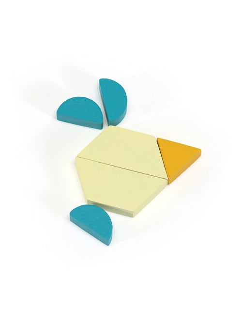 Formes géométriques mosaïque 125 pcs - Kiabi