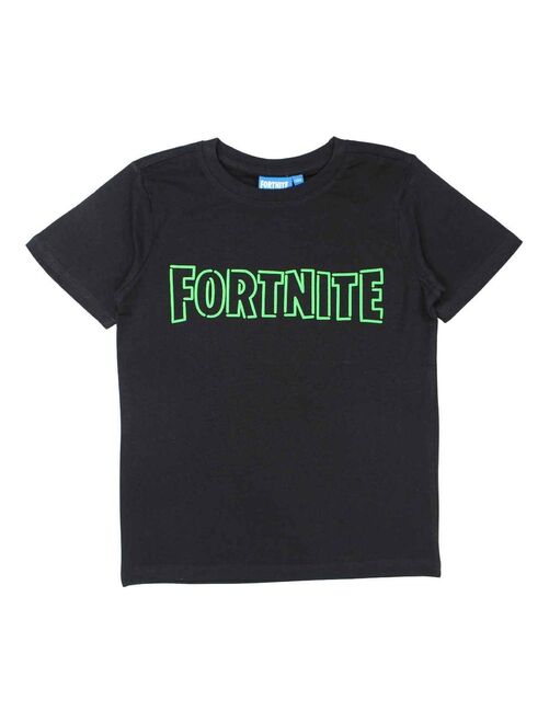 Fortnite - T-shirt garçon imprimé Fortnite en coton - Kiabi