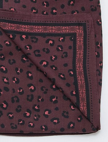 Foulard à motifs India