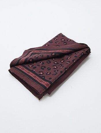 Foulard à motifs India