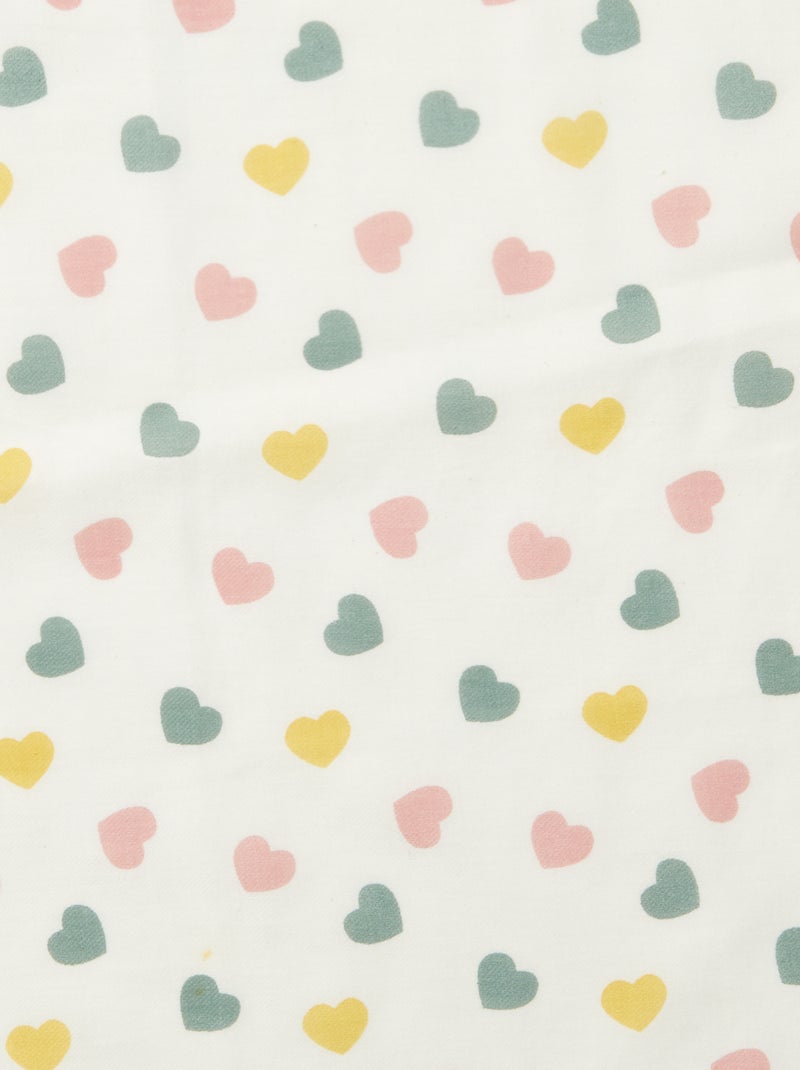 Foulard carré à imprimé BEIGE - Kiabi