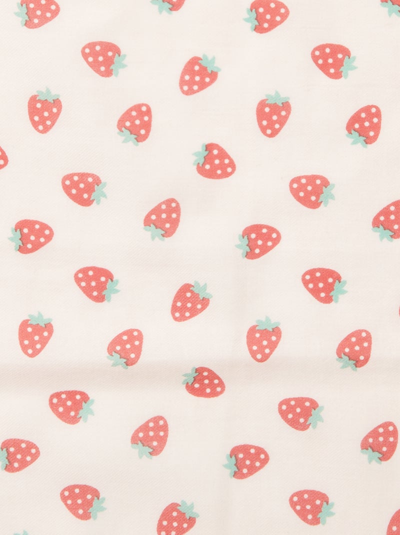 Foulard carré à imprimé ROSE - Kiabi