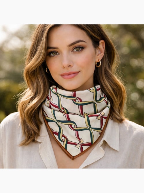 Foulard Carré Femme 55x55 cm – 100% Viscose ELENOR - Kiabi