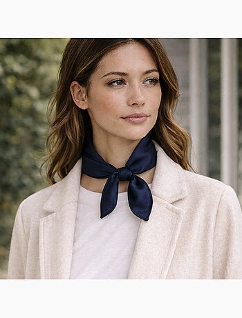 Foulard Carré Femme 60x60 cm – 100% Viscose