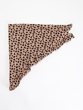 Foulard carré imprimé