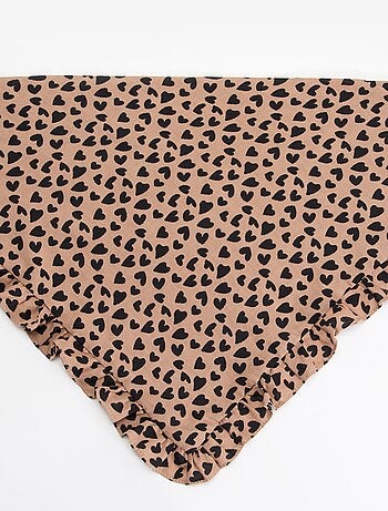 Foulard carré imprimé
