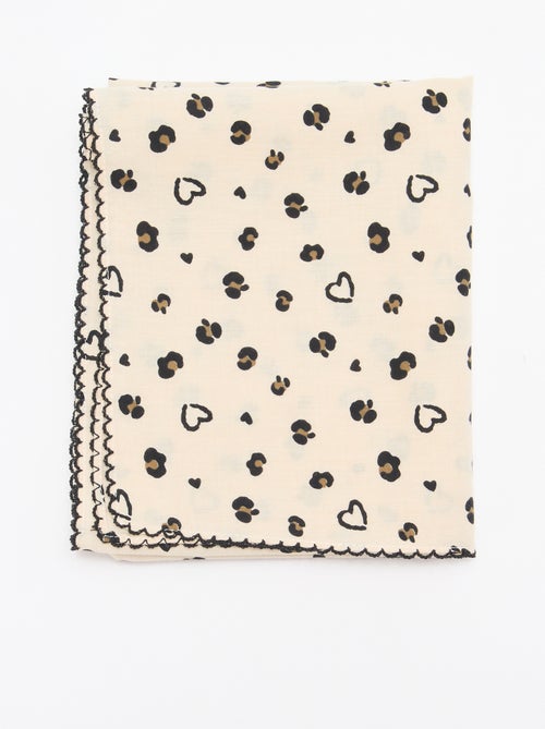 Foulard carré imprimé - Kiabi