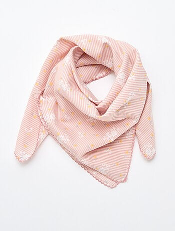 Foulard carré imprimé