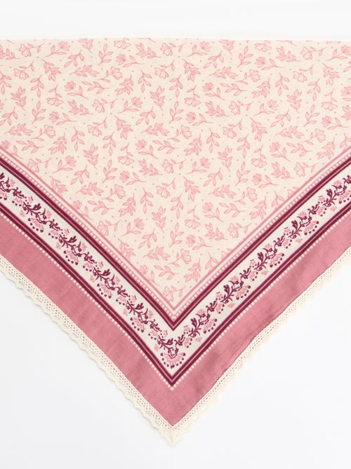 Foulard carré imprimé - Kiabi